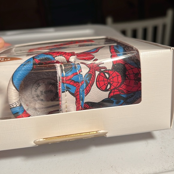 Freshly picked baby mocs. Size 3. Spider-Man design! - Picture 4 of 4